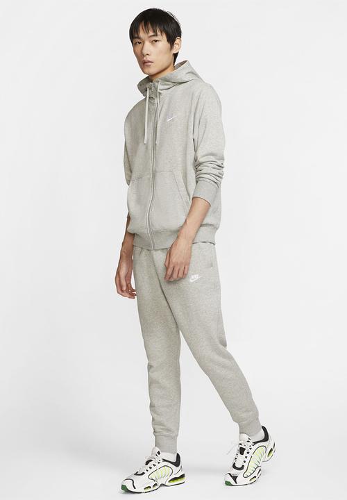 Nike - NSW Club Fleece Joggers  - grey heather/matte silver/white
