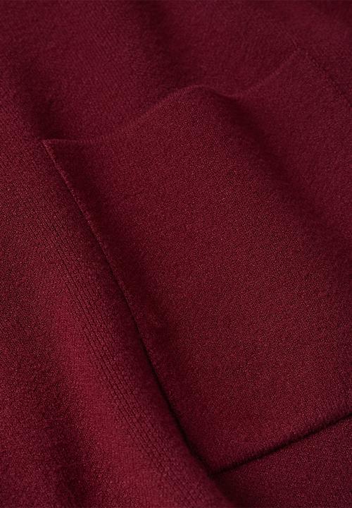 MANGO - Sweater mini - red