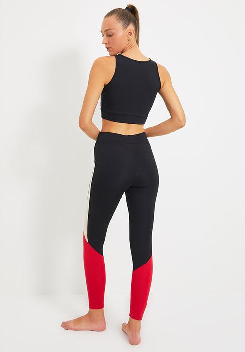 Trendyol - Color block sport tights - black