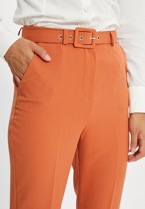 Trendyol - Belted trousers - brown