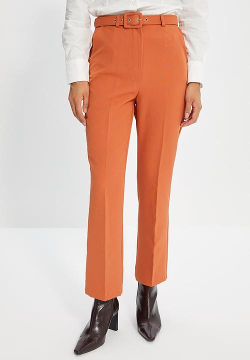 Trendyol - Belted trousers - brown