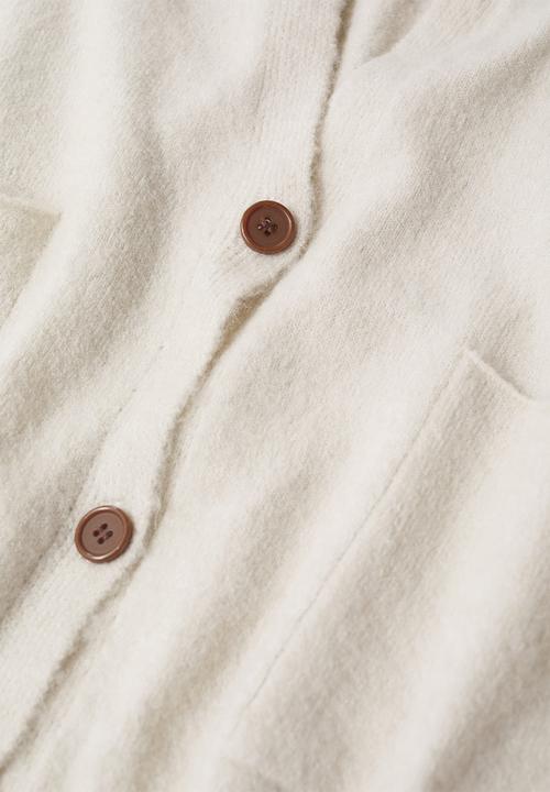 MANGO - Plus cardigan lucas - grey