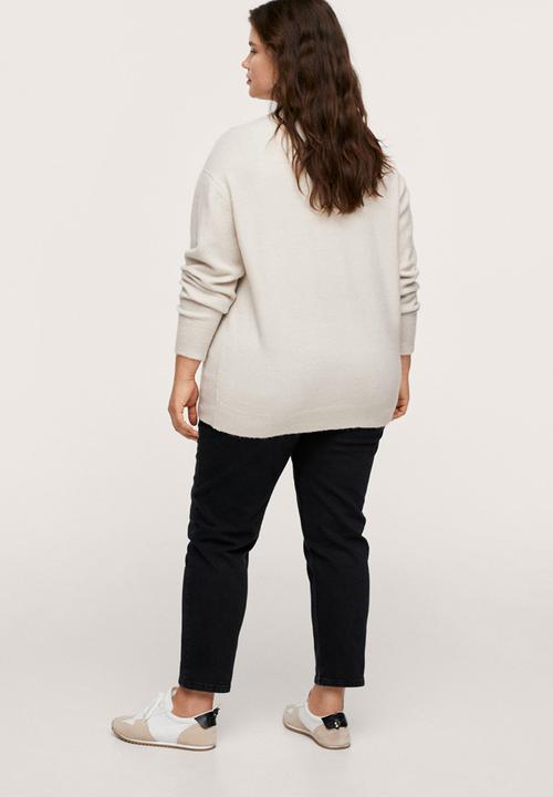 MANGO - Plus cardigan lucas - grey