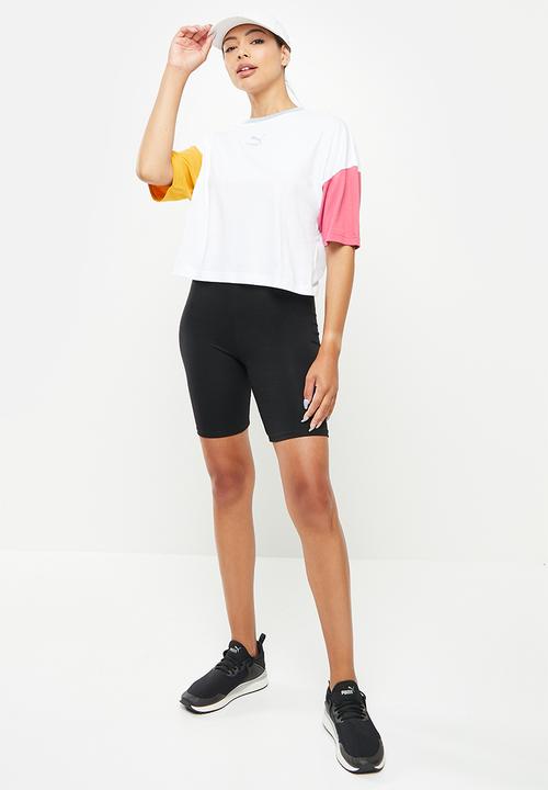 PUMA - Clsx boyfriend tee - white