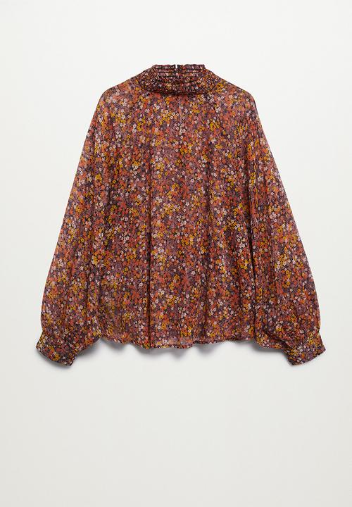 MANGO - Blouse bilma - orange