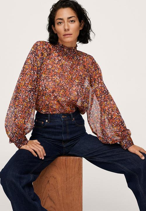 MANGO - Blouse bilma - orange
