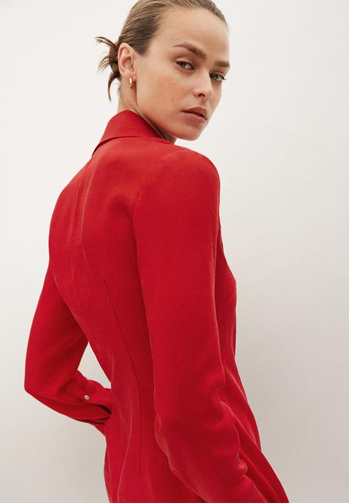 MANGO - Shirt higalia - red