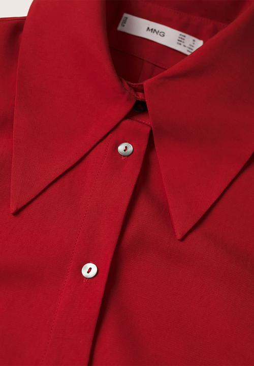 MANGO - Shirt higalia - red