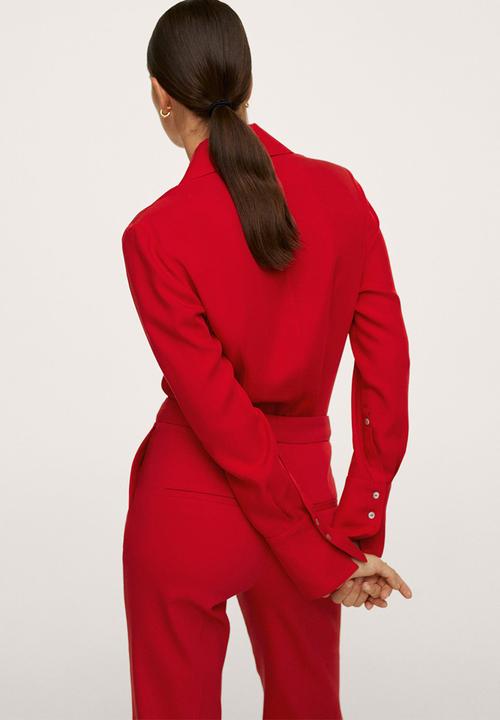 MANGO - Shirt higalia - red