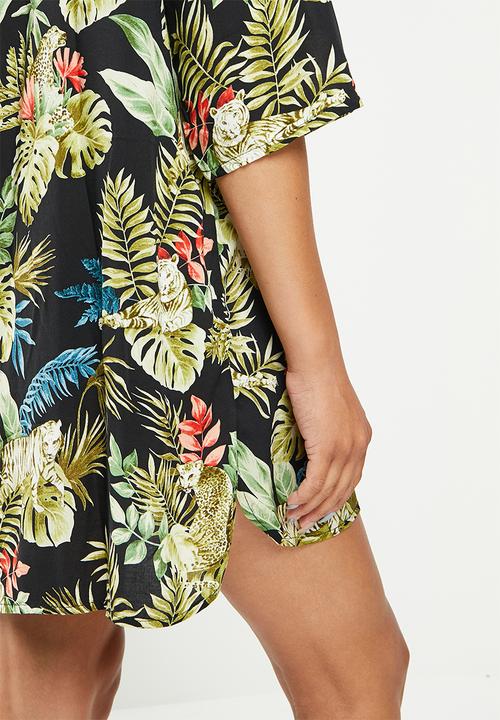 Volcom - In the tropics tunic - multi tropical