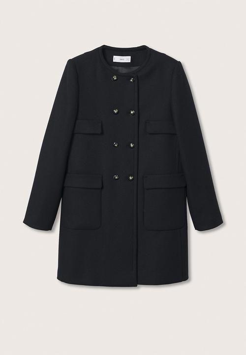 MANGO - Coat lalala - black