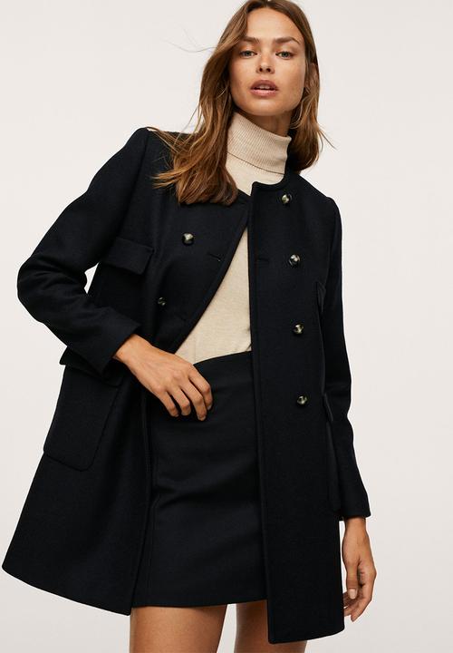 MANGO - Coat lalala - black