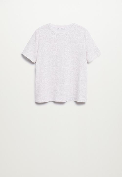 MANGO - T-shirt bella2-h - white 