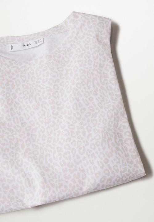 MANGO - T-shirt bella2-h - white 