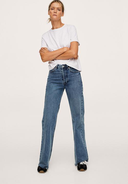 MANGO - T-shirt bella2-h - white 