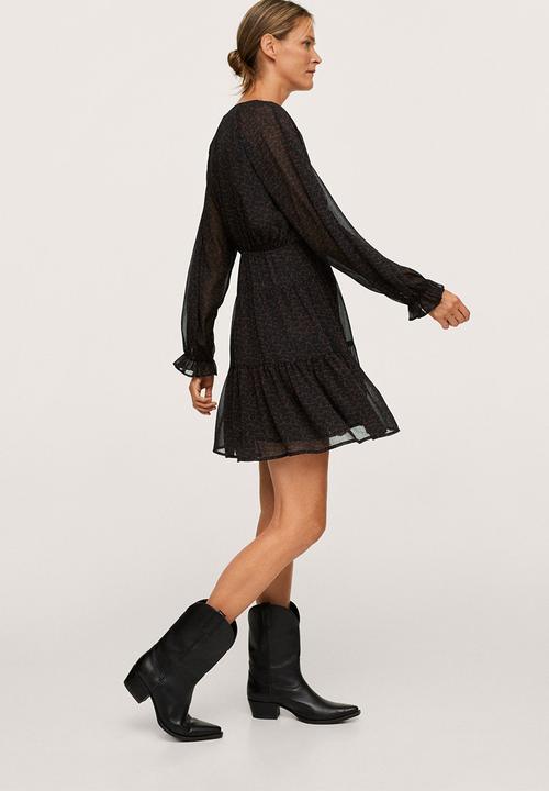 MANGO - Dress toscana - brown