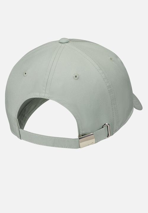 Nike - U nsw df h86 metal swoosh cap - jade smoke/metallic silver
