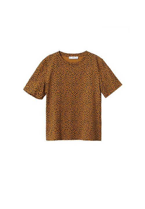 MANGO - T-shirt bella2-h - dark yellow
