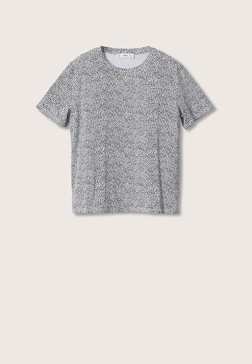 MANGO - T-shirt bella2-h - black