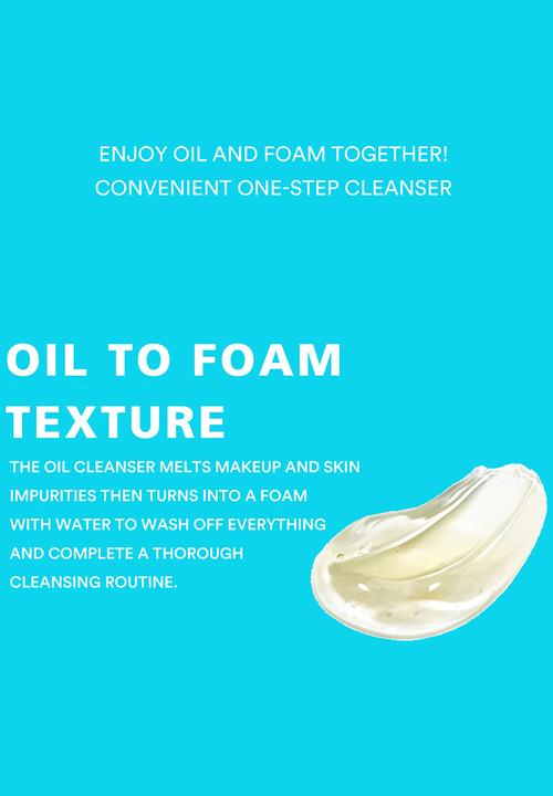 enature - Moringa Oil to Foam Cleanser