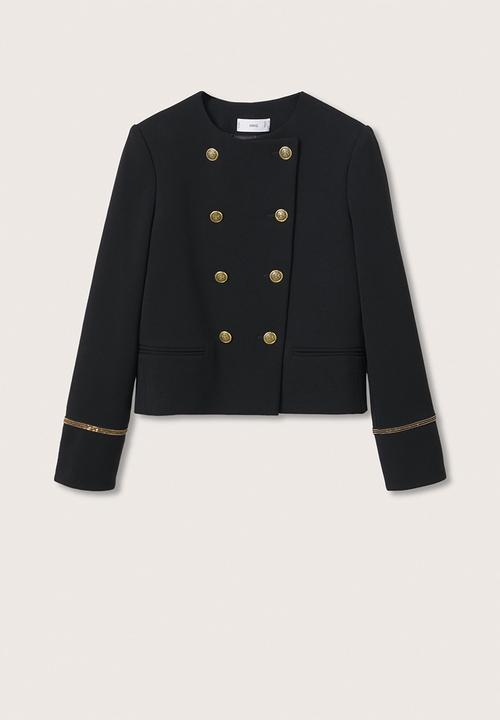 MANGO - Jacket cecil - black