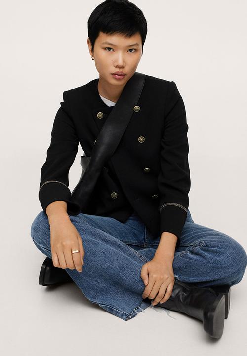 MANGO - Jacket cecil - black