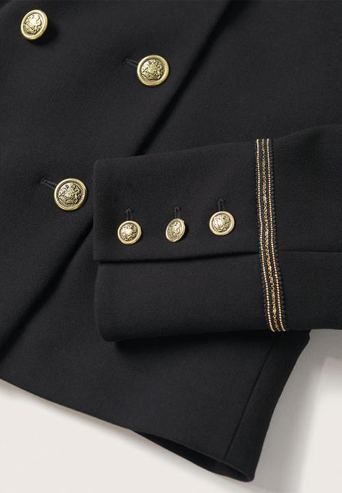 MANGO - Jacket cecil - black