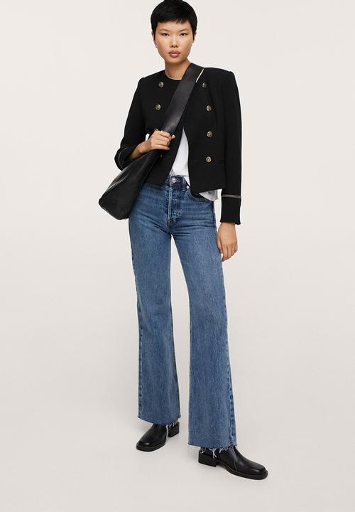 MANGO - Jacket cecil - black