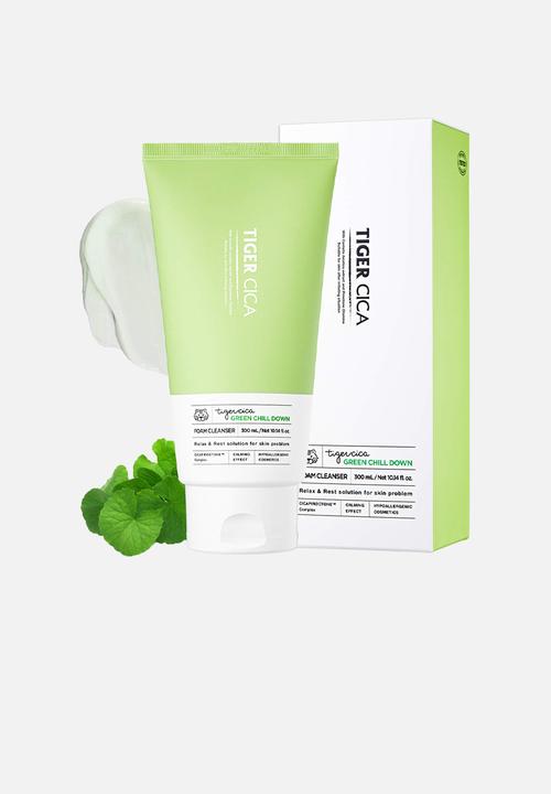 It's Skin - Tiger Cica Green Chill Down Foam Cleanser