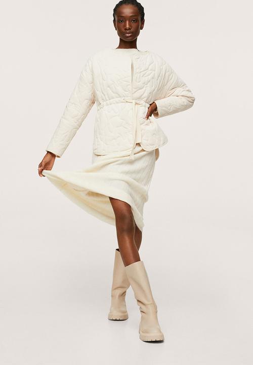 MANGO - Jacket catalina - light beige