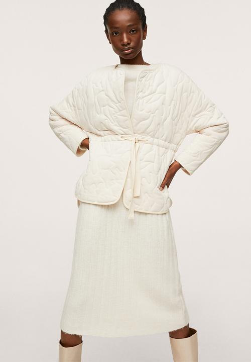 MANGO - Jacket catalina - light beige