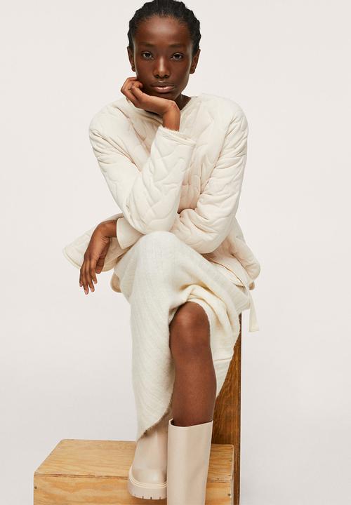 MANGO - Jacket catalina - light beige