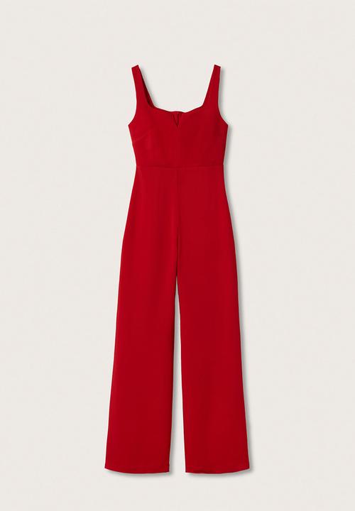 MANGO - One-piece suit funk - red