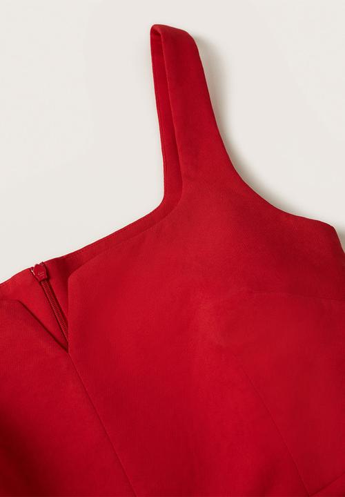 MANGO - One-piece suit funk - red