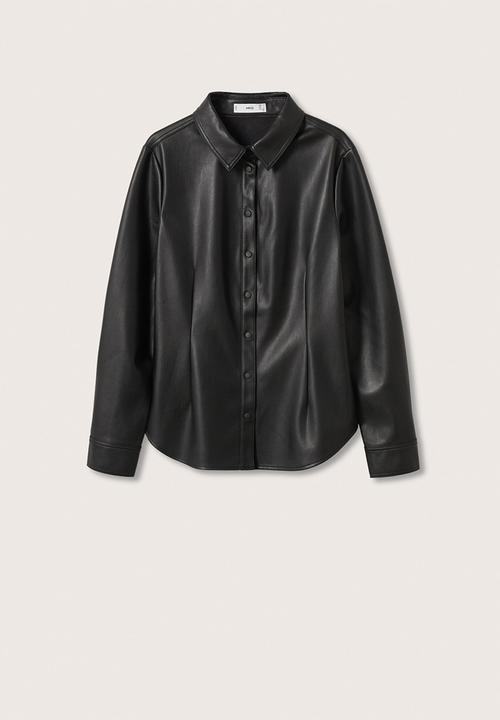 MANGO - Shirt gaga - black