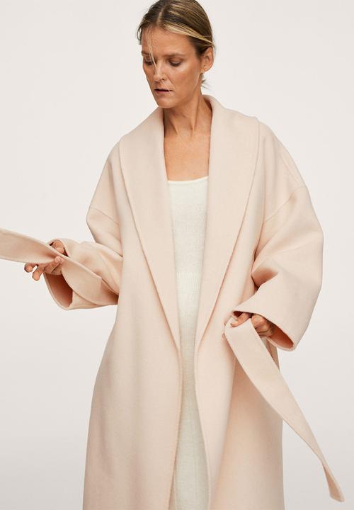 MANGO - Coat manuela - light beige