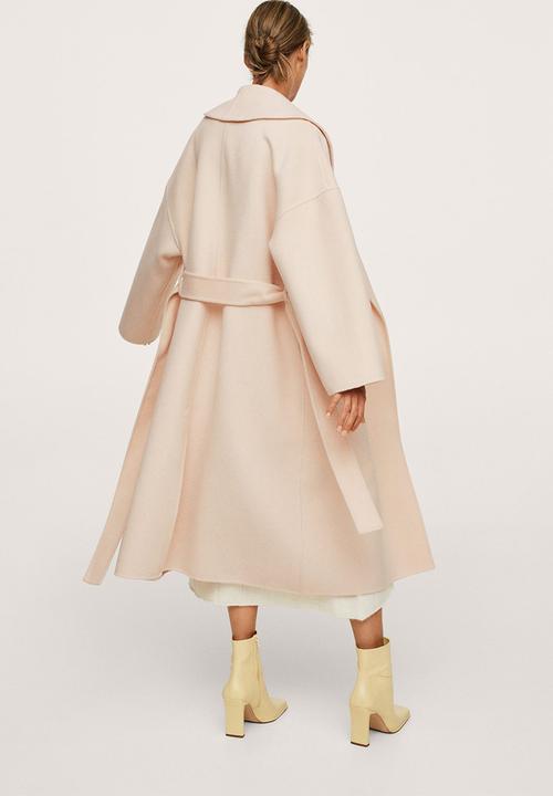 MANGO - Coat manuela - light beige
