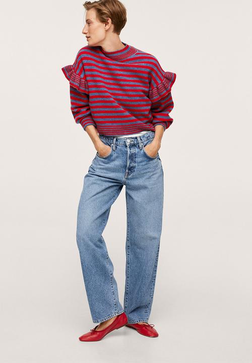 MANGO - Sweater popeye - red