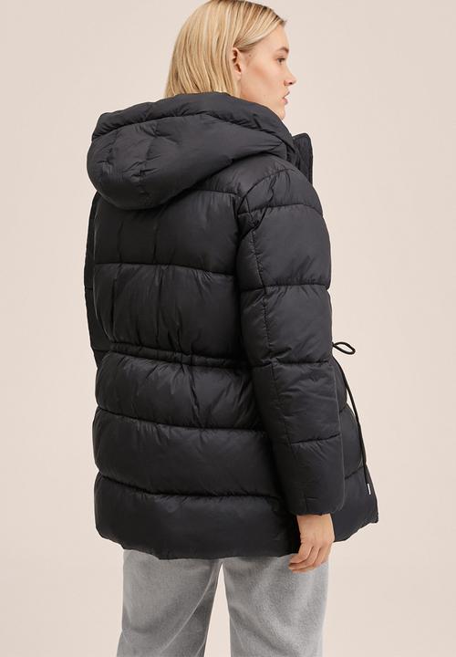 MANGO - Plus anorak tibet - black