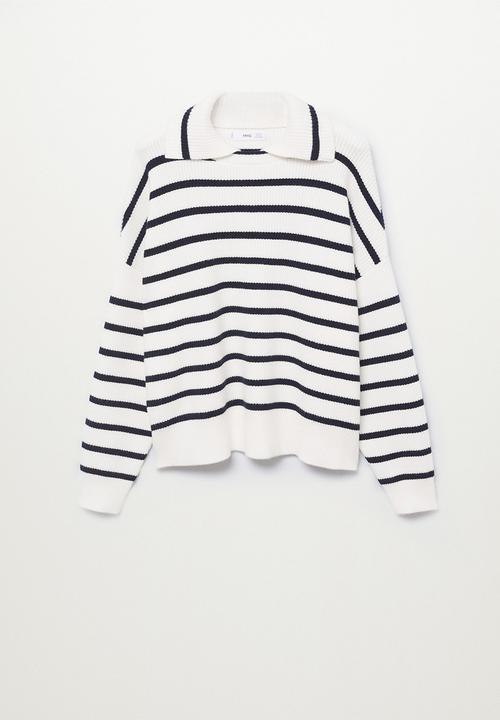 MANGO - Sweater stacks - navy