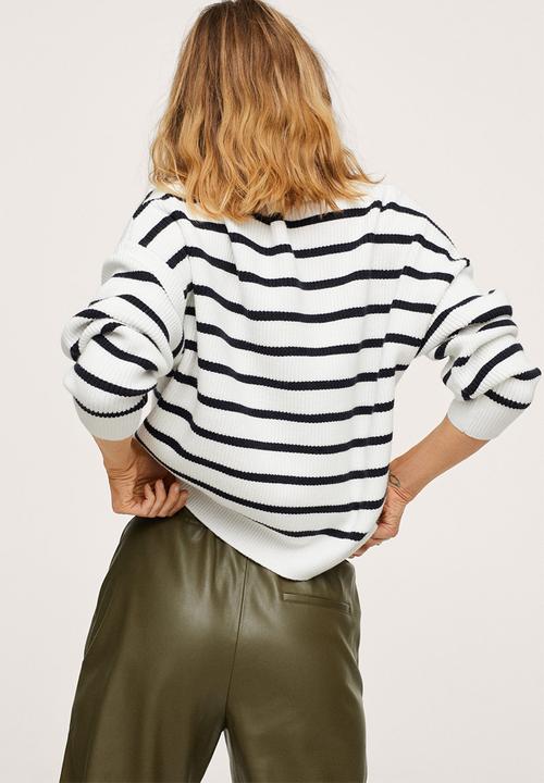 MANGO - Sweater stacks - navy