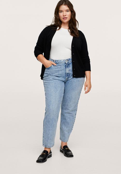 MANGO - Plus cardigan gina - black