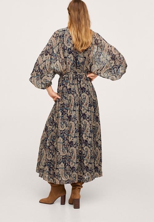 MANGO - Dress beb - medium blue