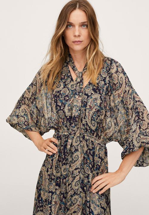 MANGO - Dress beb - medium blue