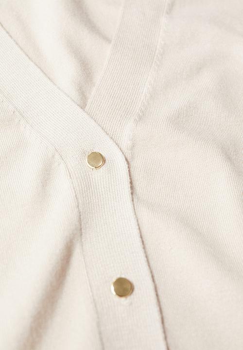 MANGO - Plus cardigan gina - light beige