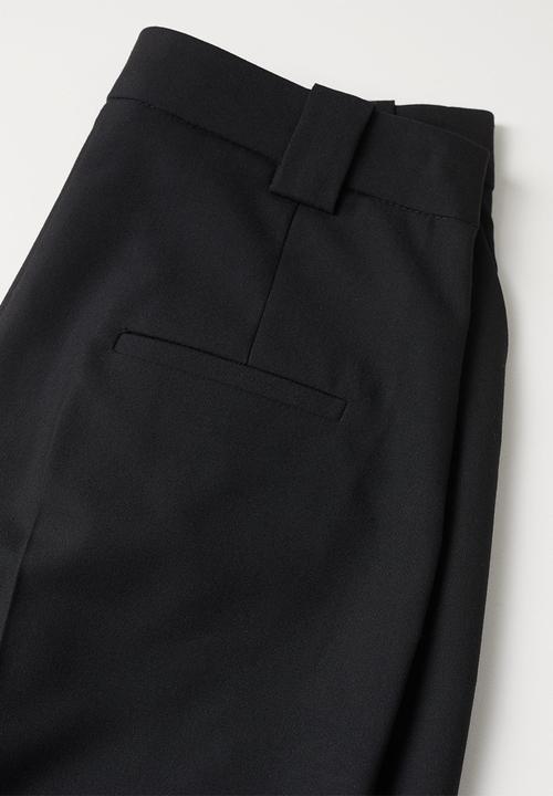 MANGO - Trousers celia - black