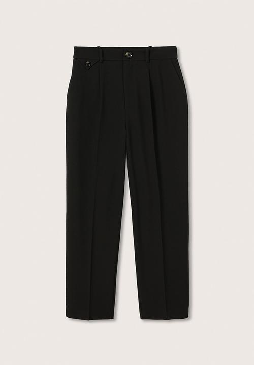MANGO - Trousers alessia - black