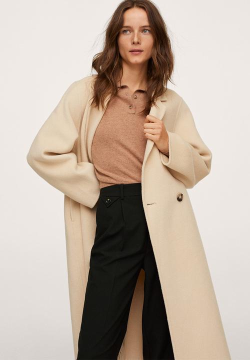 MANGO - Trousers alessia - black