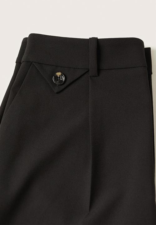 MANGO - Trousers alessia - black