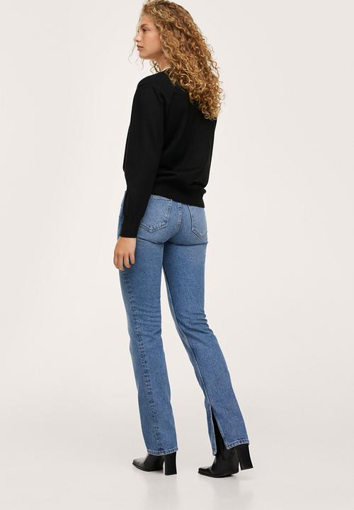 MANGO - Sweater honesty - black